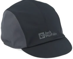 Gravex Cap Black Cycling Cap - Jack Wolfskin
