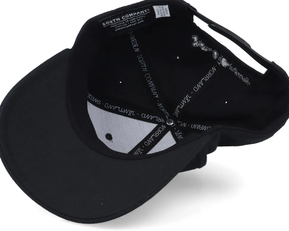 Great Norrland 120 Cap All Black Adjustable - SQRTN