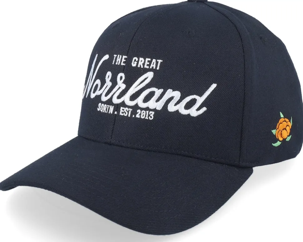 Great Norrland 120 Cap Black/White Adjustable - SQRTN