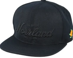 Great Norrland All Black Snapback - Sqrtn