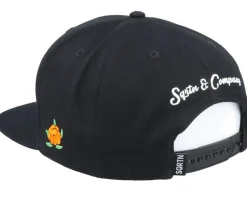 Great Norrland Black Snapback - Sqrtn