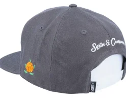 Great Norrland Cap Charcoal Snapback - SQRTN