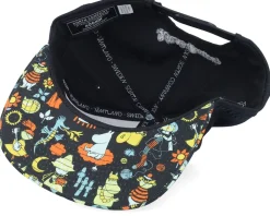 Great Norrland Cap Mumin Retro Black Snapback - SQRTN