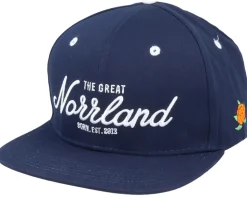 Great Norrland Cap Navy Snapback - Sqrtn