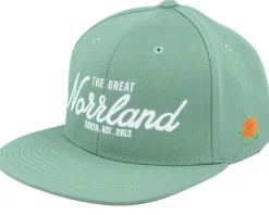 Great Norrland Cap Shadow Green Snapback - SQRTN