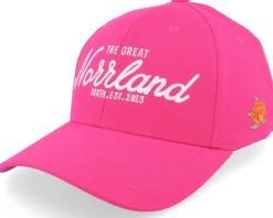 Great Norrland Hooked Cap Hot Pink Adjustable - SQRTN