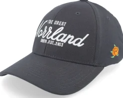 Great Norrland Hooked Cap Dark Grey Adjustable - SQRTN