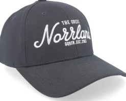 Great Norrland Hooked Cap Dark Grey Adjustable - SQRTN