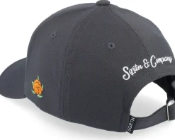 Great Norrland Hooked Cap Dark Grey Adjustable - SQRTN