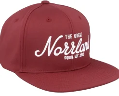 Great Norrland Maroon Snapback - Sqrtn