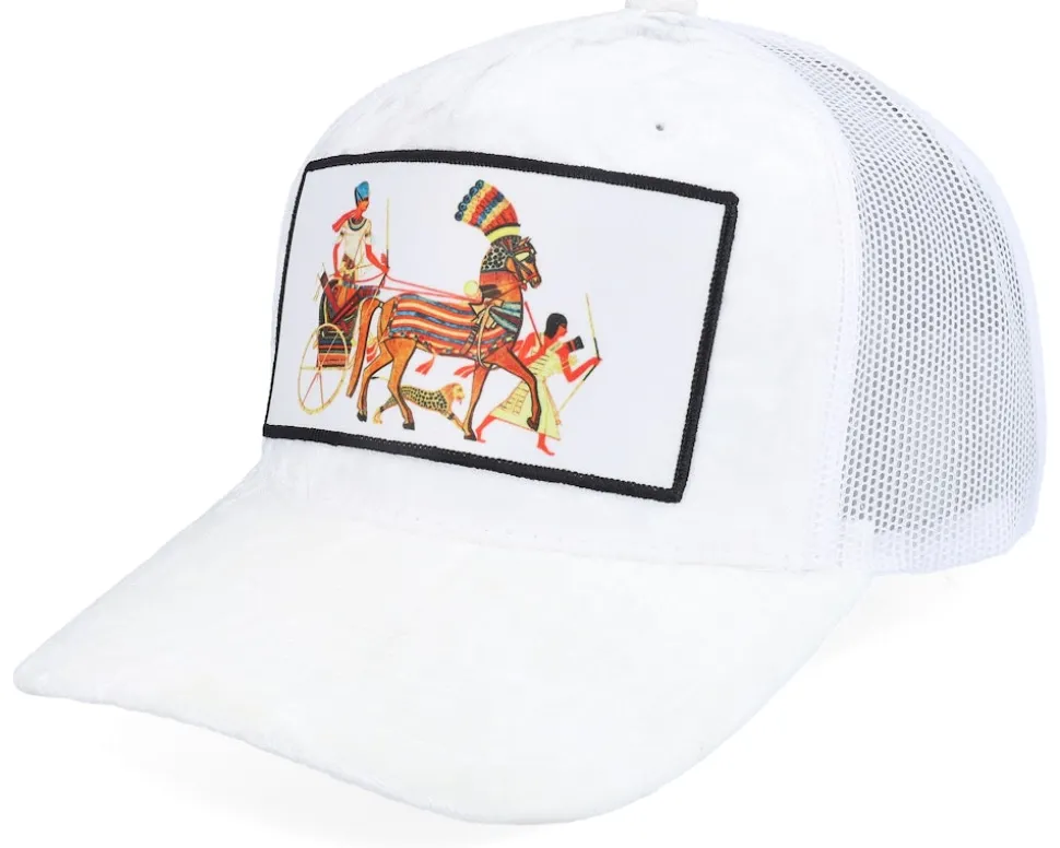 Great Speos Velvet Green/Ivory A-frame Trucker - Calza Pennello