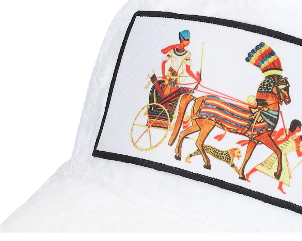 Great Speos Velvet White/White A-frame Trucker - Calza Pennello