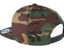 Green Camo Snapback - Yupoong