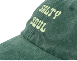 Green Logo Green Dad Cap - Salty Soul