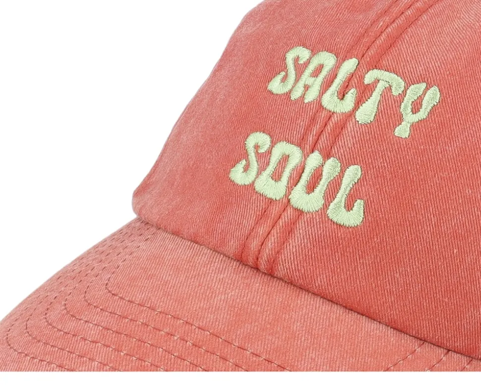 Green Logo Orange Dad Cap - Salty Soul