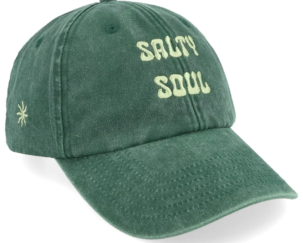 Green Logo Orange Dad Cap - Salty Soul