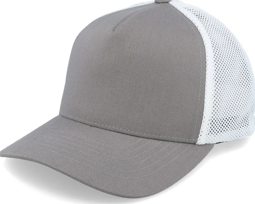 Grey/White 110 A-Frame Trucker - Flexfit