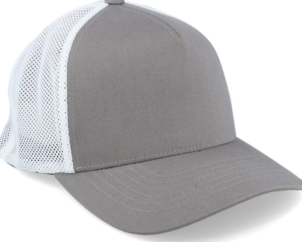Grey/White 110 A-Frame Trucker - Flexfit