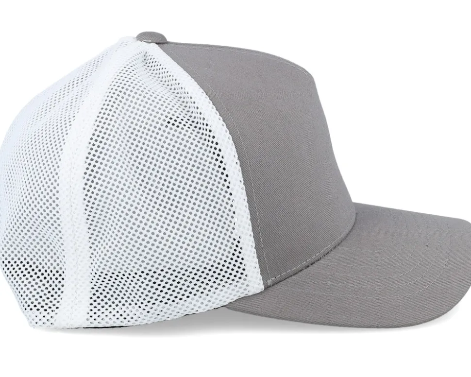 Grey/White 110 A-Frame Trucker - Flexfit