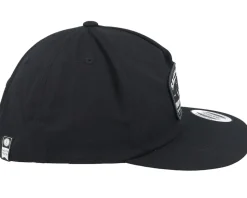 Grind Em Unconstructed Black Snapback - Salty Crew