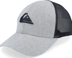 Grounder Heather Grey Trucker - Quiksilver