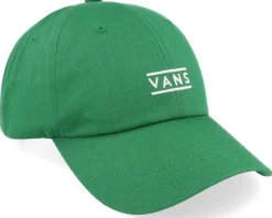 Half Box Curved Bill Jockey Verdant Green Dad Cap - Vans