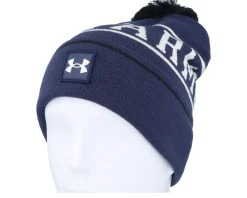 Halftime Beanie Midnight Navy Pom - Under Armour