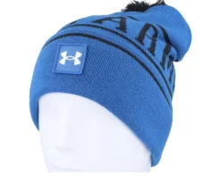 Halftime Beanie Tech Blue Pom - Under Armour