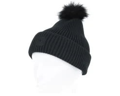 Halftime Ribbed Black/Black/Black Pom - Appertiff