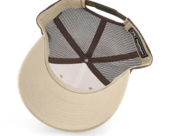 Hammers And Helmet Cross Khaki/Coffee Trucker - Vikings