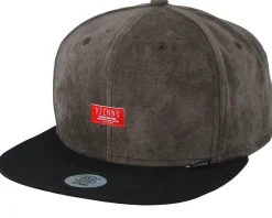 Hardtowel Charcoal/Black Snapback - Djinns