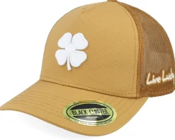 Hardy 3 Brown A-Frame Trucker - Black Clover