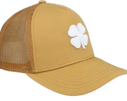 Hardy 3 Brown A-Frame Trucker - Black Clover