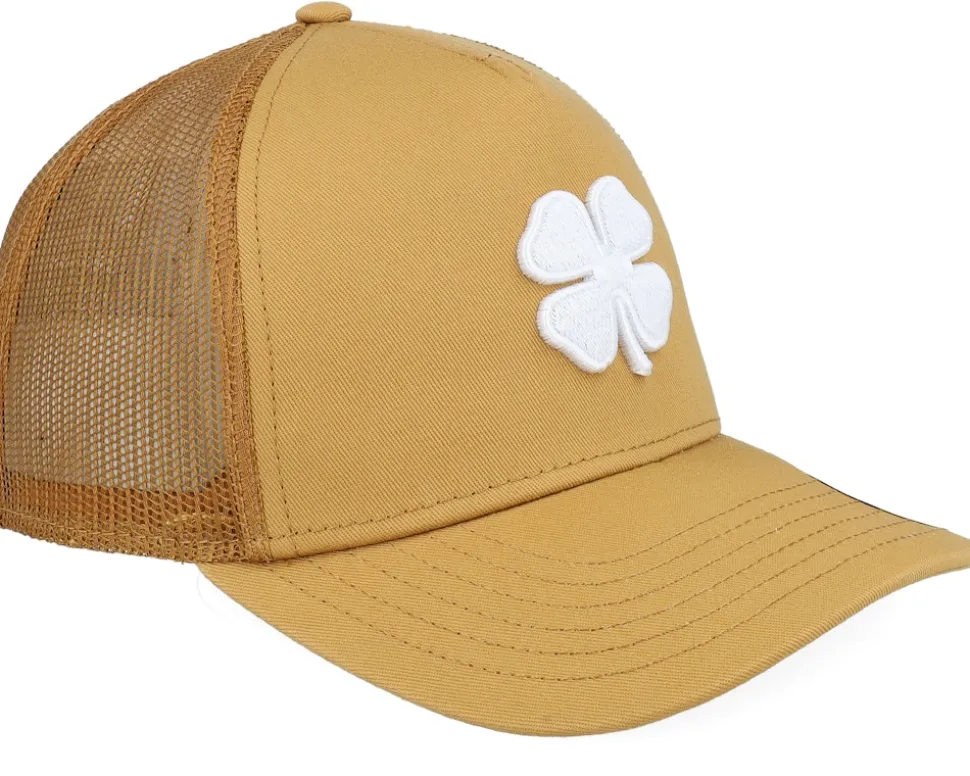 Hardy 3 Brown A-Frame Trucker - Black Clover