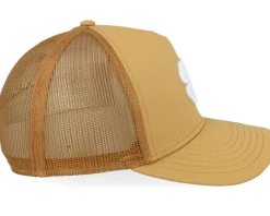 Hardy 3 Brown A-Frame Trucker - Black Clover