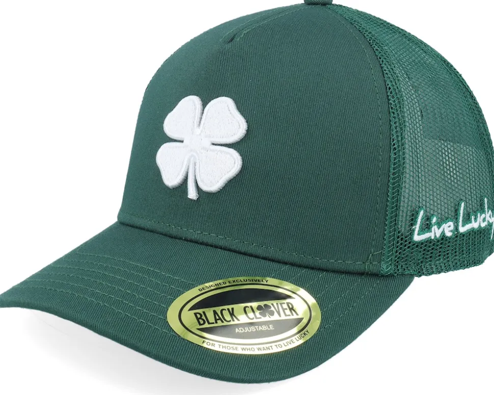 Hardy Green A-Frame Trucker - Black Clover