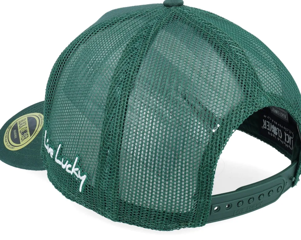 Hardy Green A-Frame Trucker - Black Clover