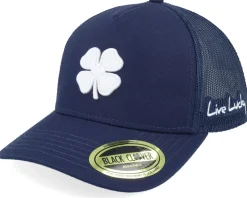 Hardy Navy A-Frame Trucker - Black Clover