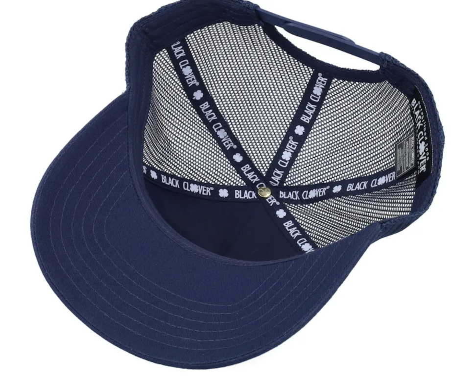 Hardy Navy A-Frame Trucker - Black Clover