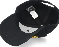 Harry Potter Gold Logo Black Adjustable - Difuzed
