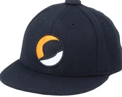 Hatstore Exclusive x Logo Hatstore Souvenir Mini Cap Black Fitted - Mitchell & Ness