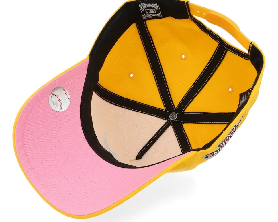 Hatstore Exclusive x Miami Marlins Yellow Gold A-Frame Adjustable - 47 Brand