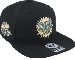 Hatstore Exclusive x Oakland Athletics World Series Black Snapback - 47 Brand