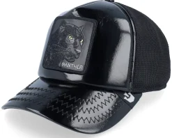 Hatstore Exclusive x Obsidian Panther Black A-Frame Trucker - Goorin Bros.