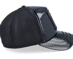 Hatstore Exclusive x Obsidian Panther Black A-Frame Trucker - Goorin Bros.