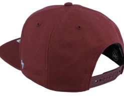 Hatstore Exclusive x Philadelphia Phillies Dark Maroon Snapback - 47 Brand