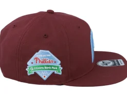 Hatstore Exclusive x Philadelphia Phillies Dark Maroon Snapback - 47 Brand