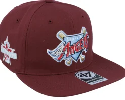 Hatstore Exclusive x Philadelphia Phillies Dark Maroon Snapback - 47 Brand