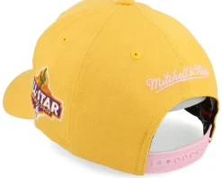 Hatstore Exclusive x Phoenix Suns Plutonium Yellow/Pink Adjustable - Mitchell & Ness