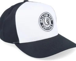 Hatstore Exclusive x Rival White/Black Snapback - Brixton